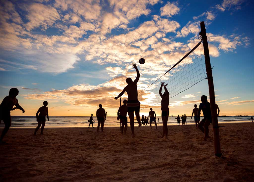 A tranquil beachfront team building location that inspires connection and creativity